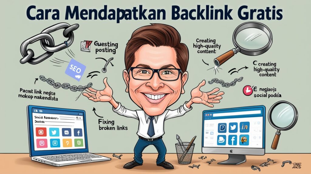 cara mendapatkan backlink gratis